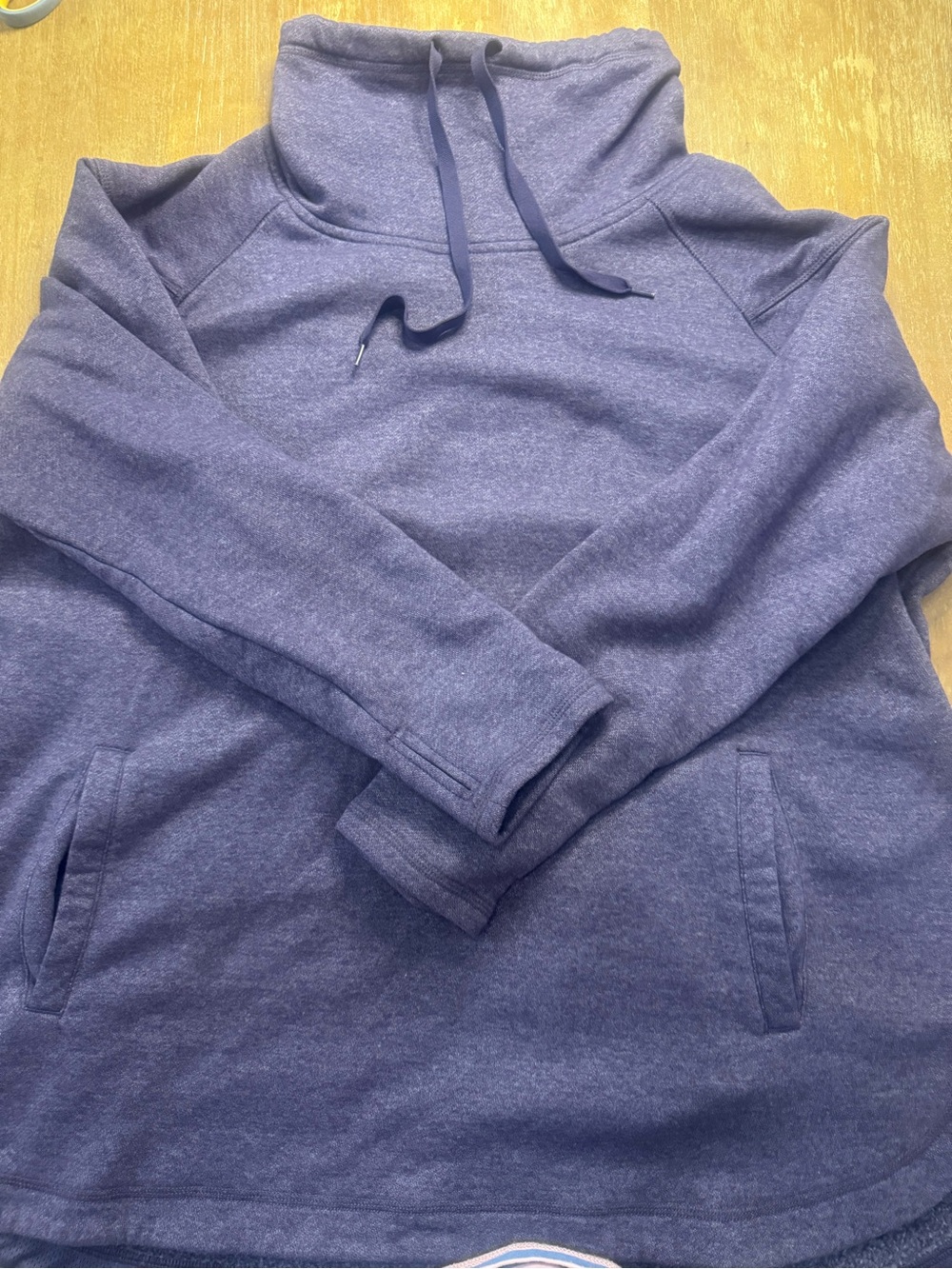 RBX Purple Heather Pullover Sweatshirt Cowl Neck